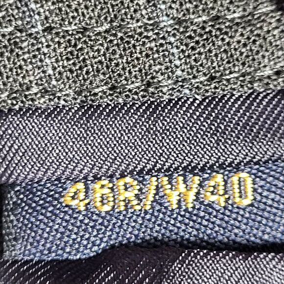 Brooks Brothers Fitzgerald Men's 46R Brooks Cool Grey Striped Jacket Sport Coat - Picture 9 of 15